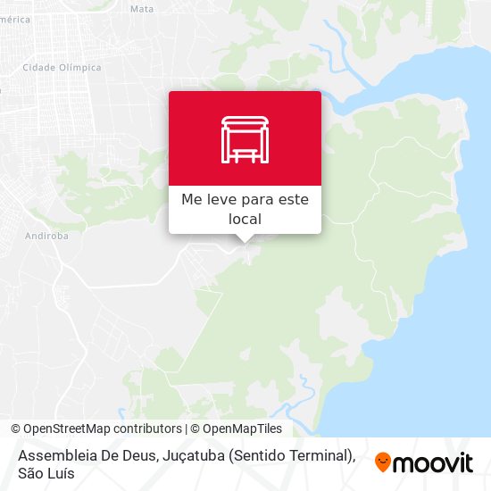 Assembleia De Deus, Juçatuba (Sentido Terminal) mapa