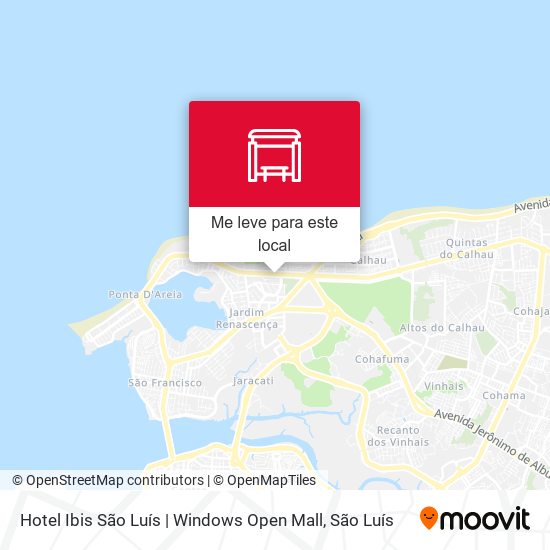 Hotel Ibis São Luís | Windows Open Mall mapa