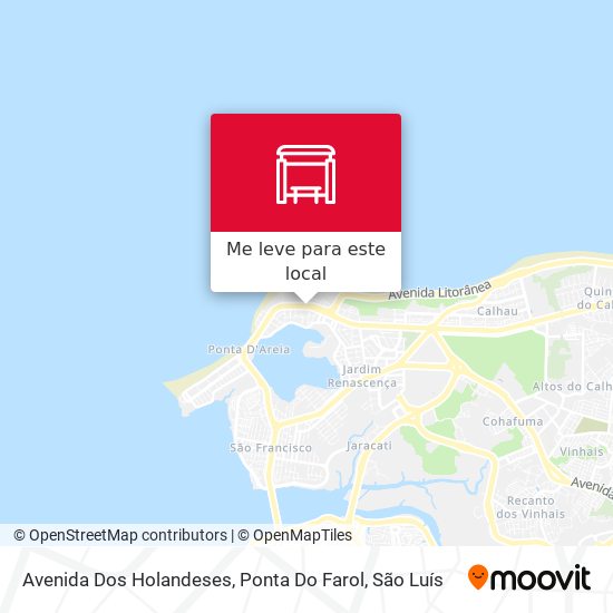 Avenida Dos Holandeses, Ponta Do Farol mapa