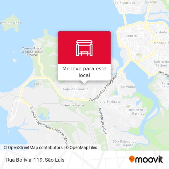 Rua Bolívia, 119 mapa