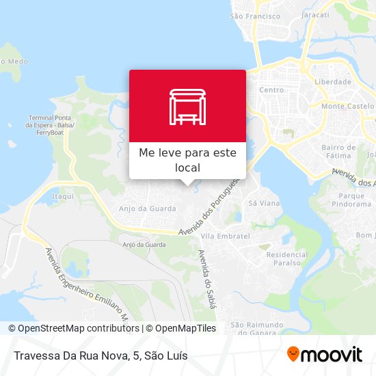 Travessa Da Rua Nova, 5 mapa