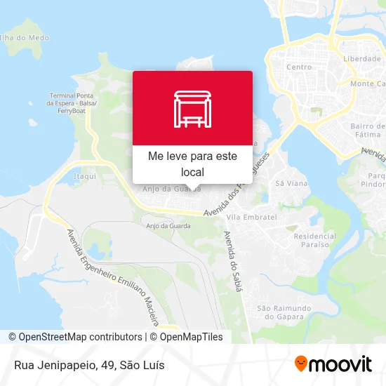 Rua Jenipapeio, 49 mapa