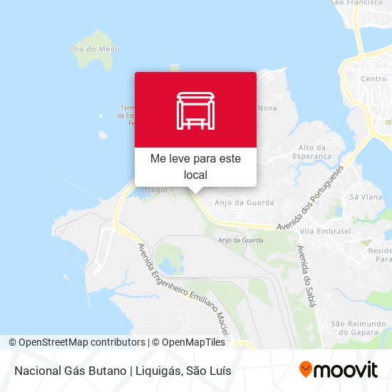 Nacional Gás Butano | Liquigás mapa