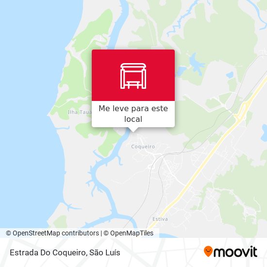 Estrada Do Coqueiro mapa