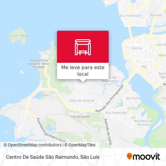 Centro De Saúde São Raimundo mapa