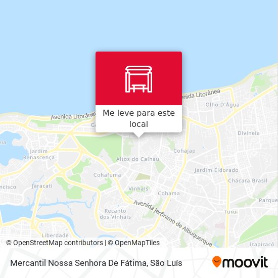 Mercantil Nossa Senhora De Fátima mapa