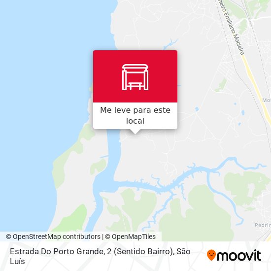 Estrada Do Porto Grande, 2 (Sentido Bairro) mapa