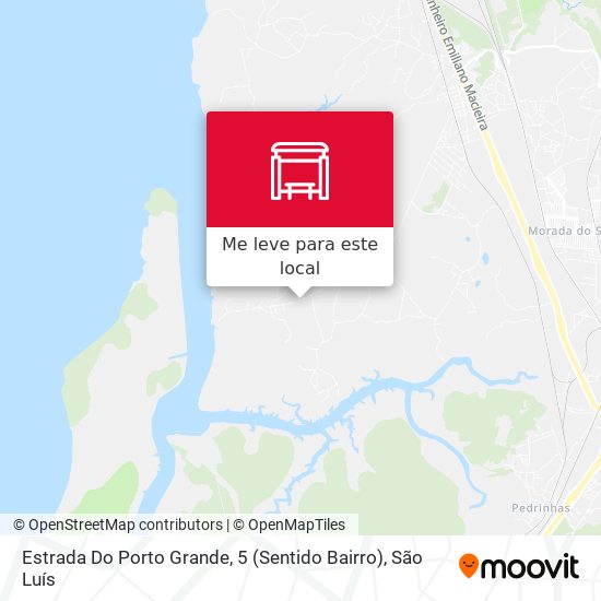 Estrada Do Porto Grande, 5 (Sentido Bairro) mapa