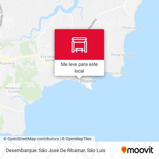 Desembarque: São José De Ribamar mapa