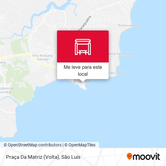 Praça Da Matriz (Volta) mapa
