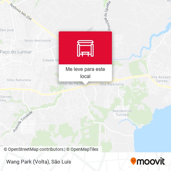 Wang Park (Volta) mapa