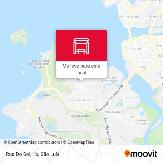 Rua Do Sol, 1b mapa