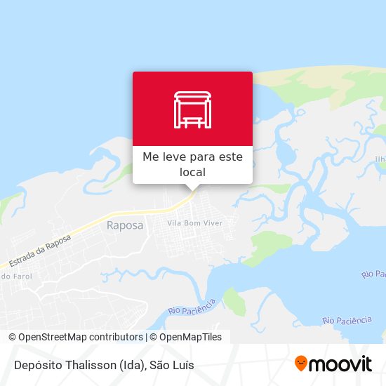 Depósito Thalisson (Ida) mapa