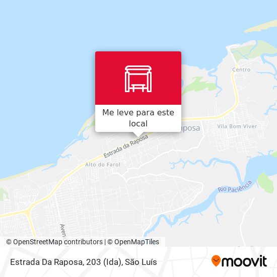 Estrada Da Raposa, 203 (Ida) mapa