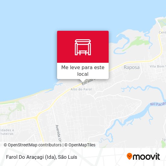 Farol Do Araçagi (Ida) mapa