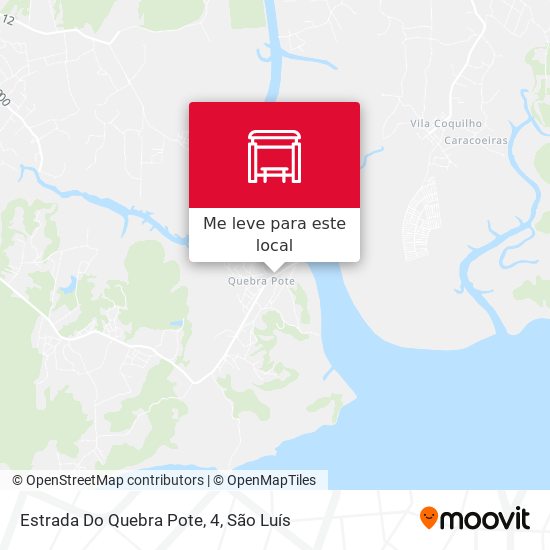 Estrada Do Quebra Pote, 4 mapa