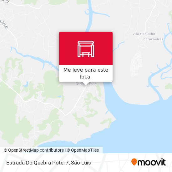 Estrada Do Quebra Pote, 7 mapa