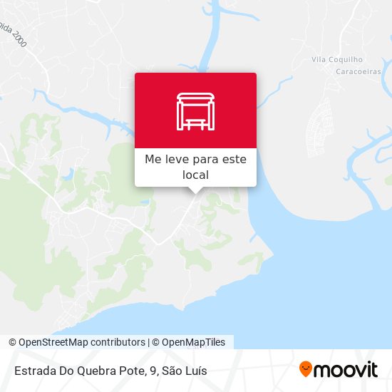 Estrada Do Quebra Pote, 9 mapa