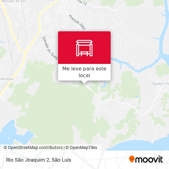 Rio São Joaquim 2 mapa