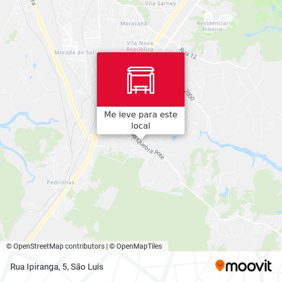Rua Ipiranga, 5 mapa