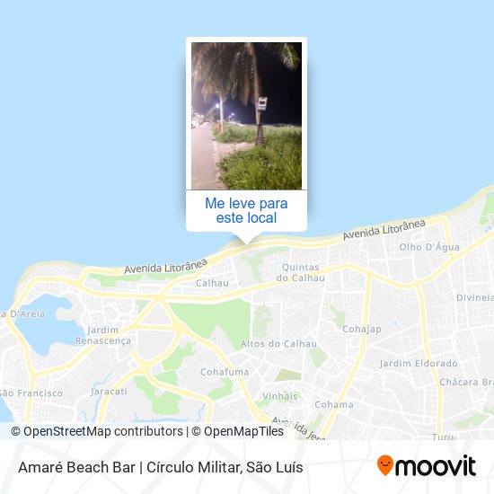 Amaré Beach Bar | Círculo Militar mapa