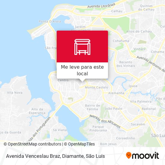 Avenida Venceslau Braz, Diamante mapa