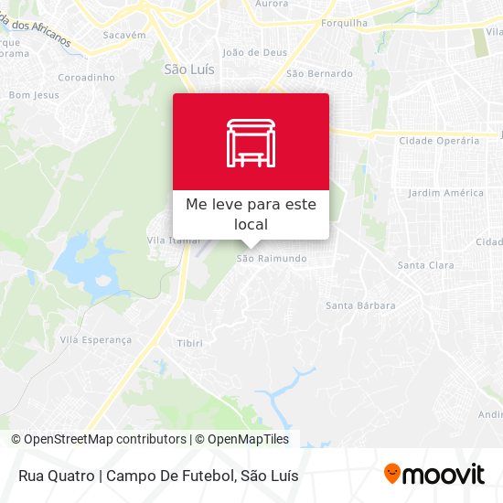 Rua Quatro | Campo De Futebol mapa
