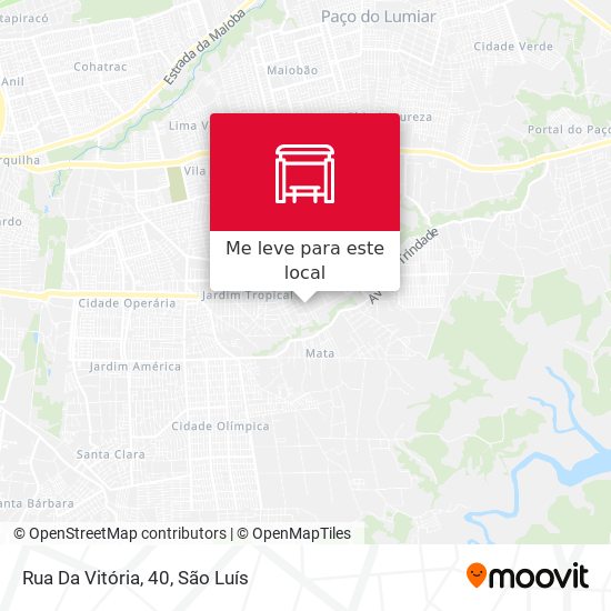 Rua Da Vitória, 40 mapa