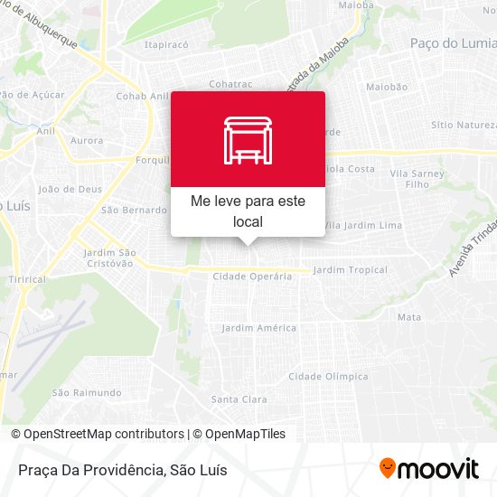 Praça Da Providência mapa