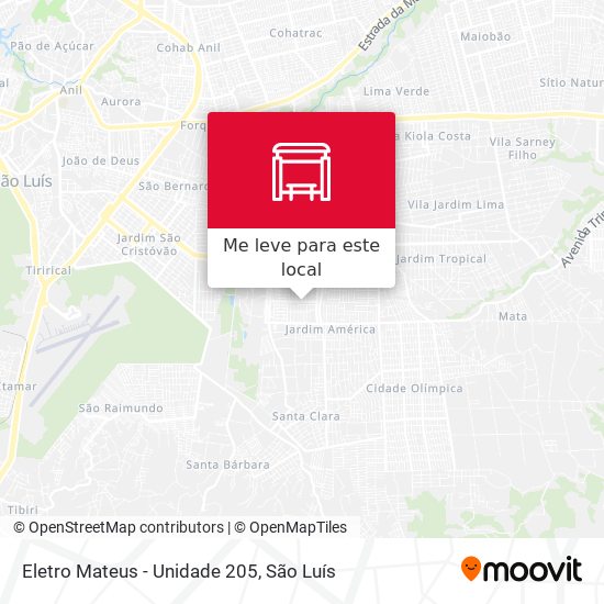 Eletro Mateus - Unidade 205 mapa