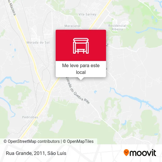 Rua Grande, 2011 mapa
