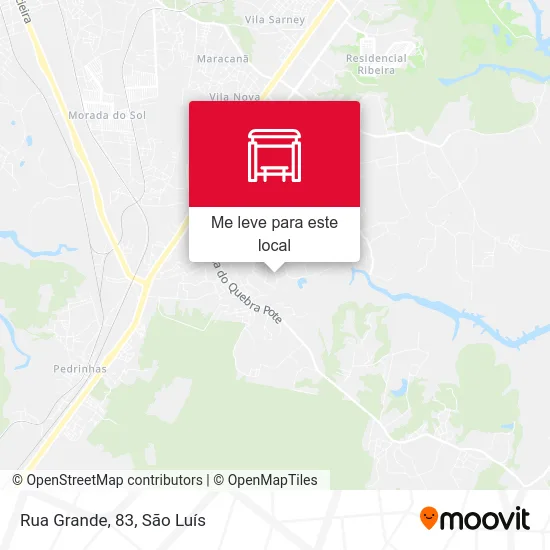 Rua Grande, 83 mapa
