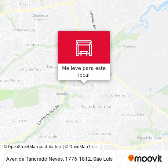 Avenida Tancredo Neves, 1776-1812 mapa