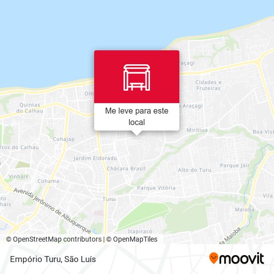 Empório Turu mapa
