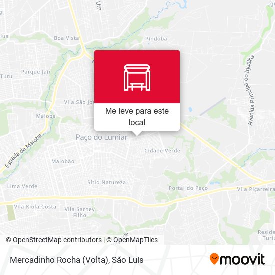 Mercadinho Rocha (Volta) mapa