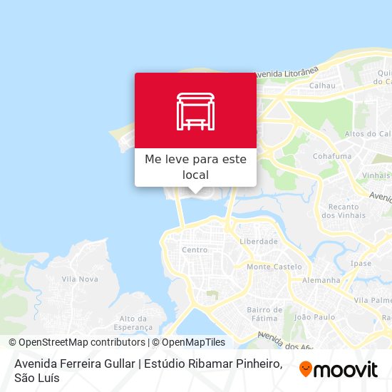 Avenida Ferreira Gullar | Estúdio Ribamar Pinheiro mapa