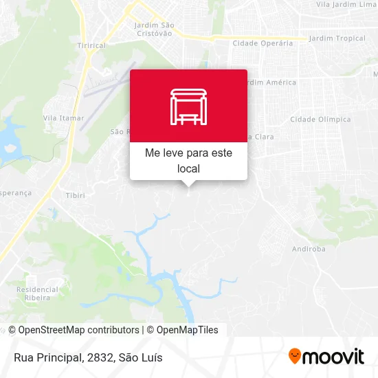 Rua Principal, 2832 mapa