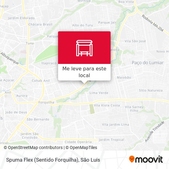 Spuma Flex (Sentido Forquilha) mapa