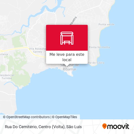Rua Do Cemitério, Centro (Volta) mapa