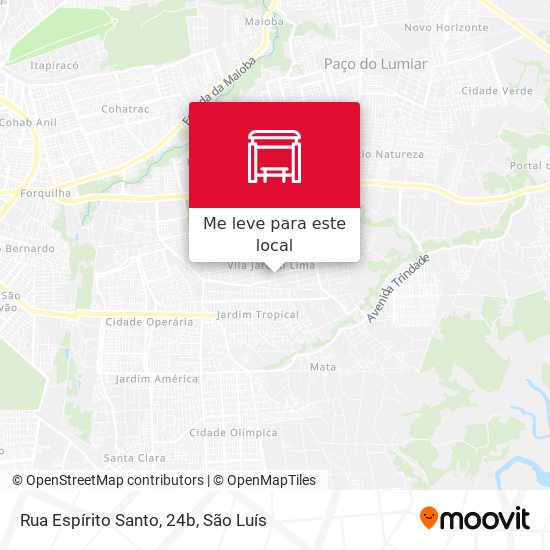 Rua Espírito Santo, 24b mapa