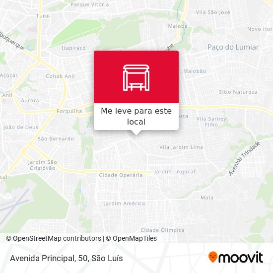 Avenida Principal, 50 mapa