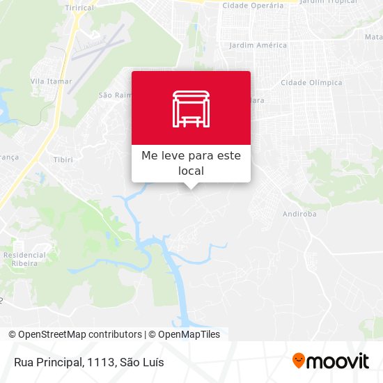 Rua Principal, 1113 mapa