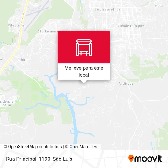 Rua Principal, 1190 mapa