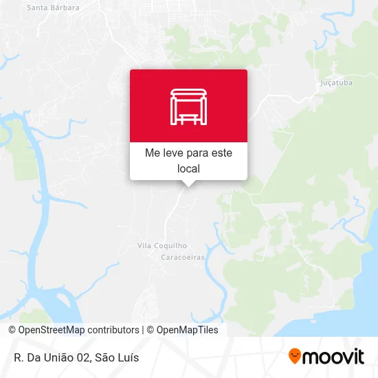 R. Da União 02 mapa