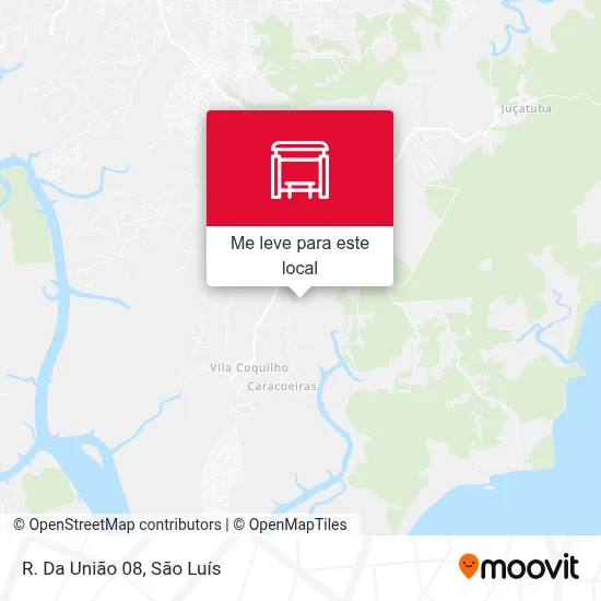 R. Da União 08 mapa