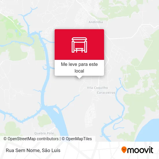 Rua Sem Nome mapa