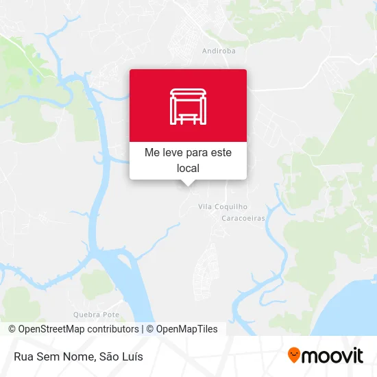 Rua Sem Nome mapa