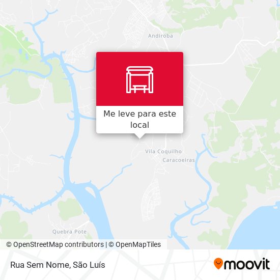 Rua Sem Nome mapa