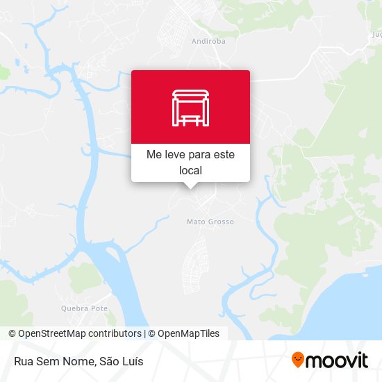 Rua Sem Nome mapa