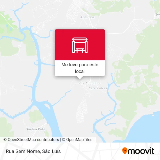 Rua Sem Nome mapa